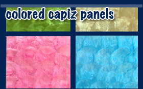 Colored Capiz Panels Shell Wall Decor Ideas Home Hotels Office