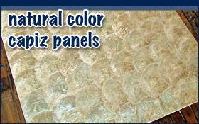 Capiz Panels Shell Decoraion Ideas  Interior Wall Covering